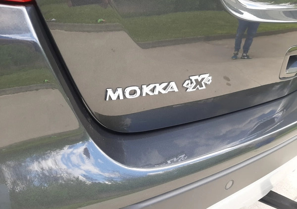 Opel Mokka cena 62000 przebieg: 141404, rok produkcji 2016 z Świętochłowice małe 742